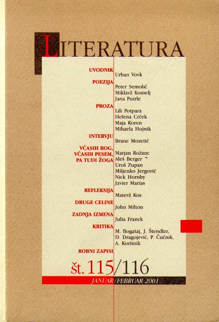 Literatura 115-116 Literatura 115-116