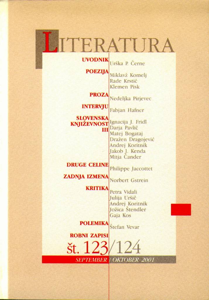 Literatura 123-124 Literatura 123-124