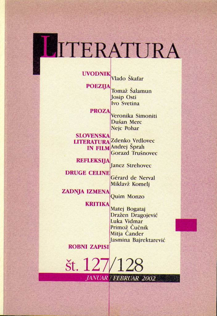Literatura 127-128 Literatura 127-128