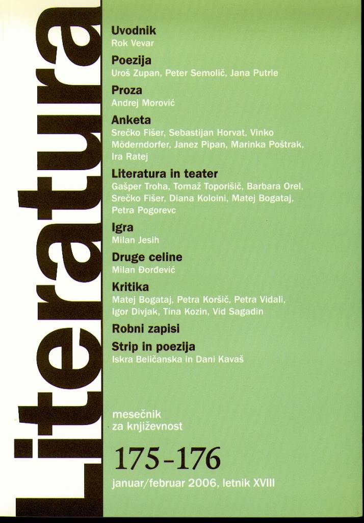 Literatura 175-176 Literatura 175-176