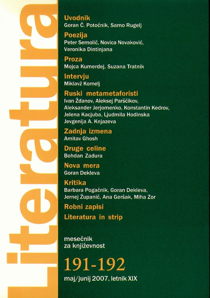 Literatura 191-192 Literatura 191-192