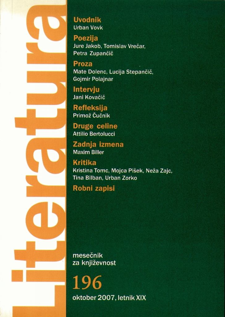 Literatura 196 Literatura 196