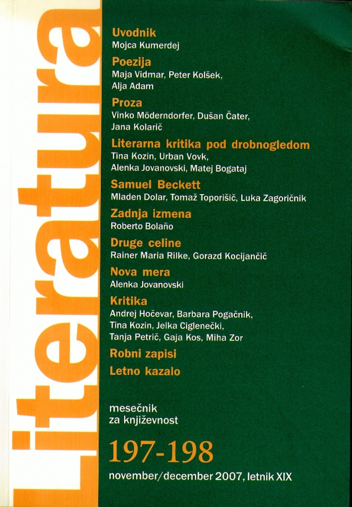 Literatura 197-198 Literatura 197-198