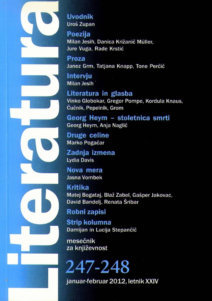 Literatura 247-248 Literatura 247-248