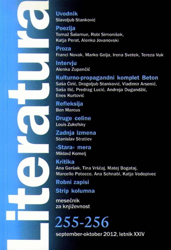 Literatura 255-256 Literatura 255-256