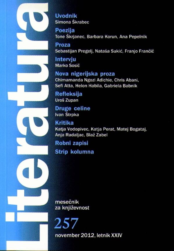 Literatura 257 Literatura 257