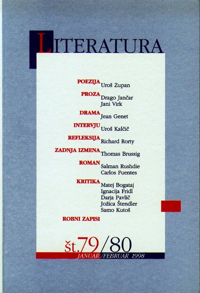 Literatura 79-80 Literatura 79-80