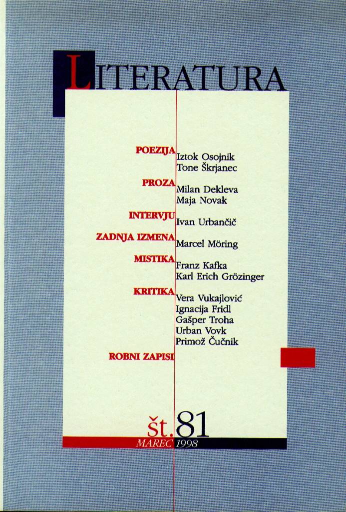 Literatura 81 Literatura 81