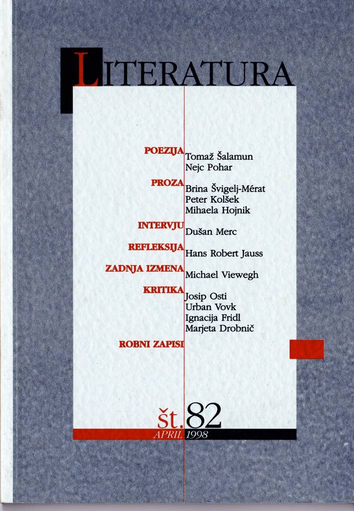 Literatura 82 Literatura 82