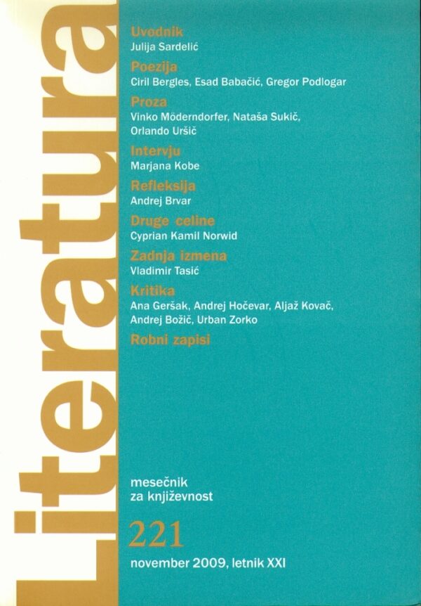 Literatura 221 Literatura 221