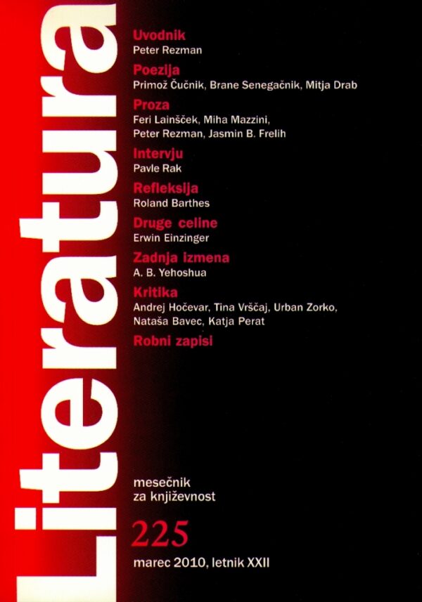Literatura 225 Literatura 225