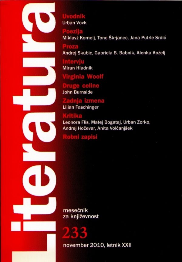 Literatura 233 Literatura 233