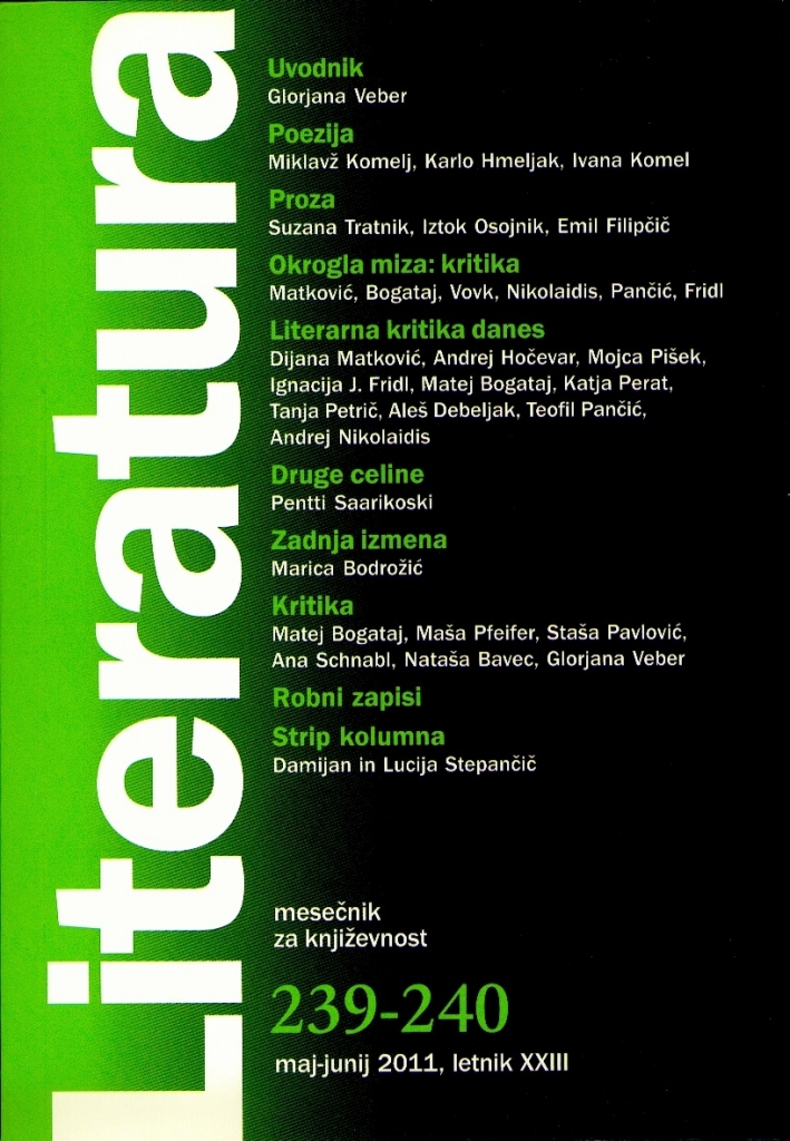 Literatura 239-240 Literatura 239-240