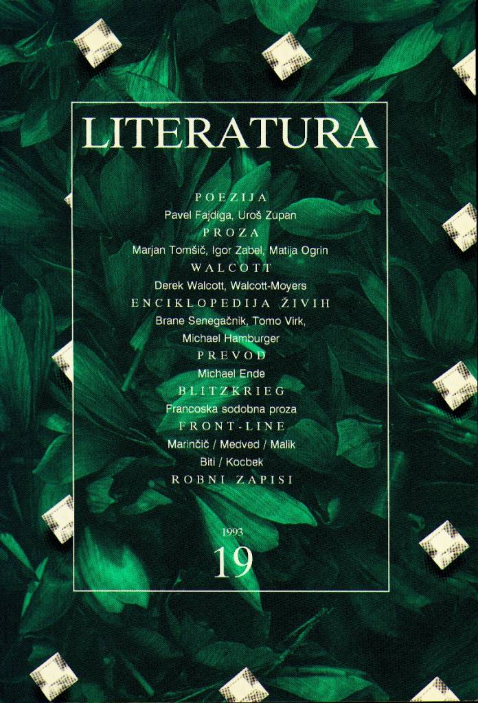 Literatura 19 Literatura 19
