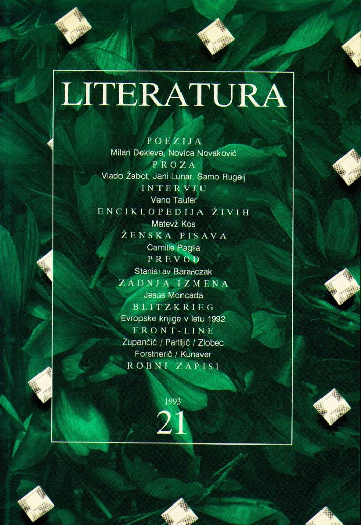 Literatura 21 Literatura 21