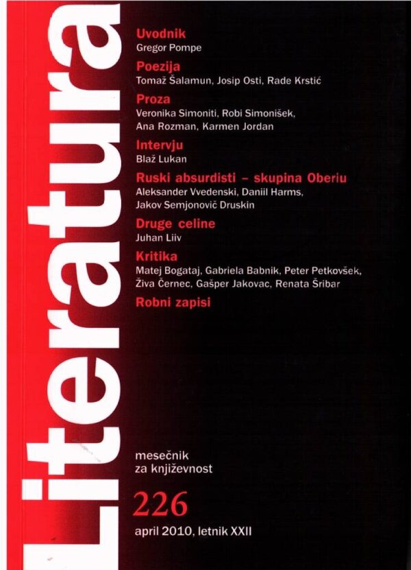 Literatura 226 Literatura 226