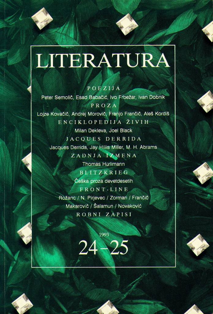 Literatura 24-25 Literatura 24-25