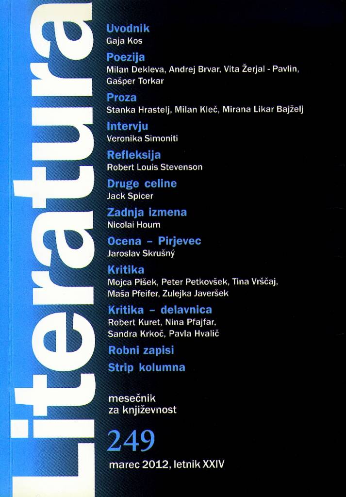 Literatura 249 Literatura 249