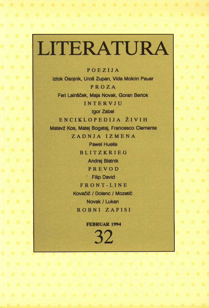 Literatura 32 Literatura 32