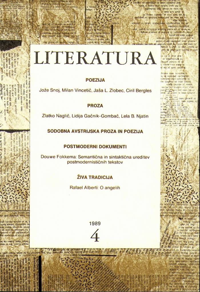 Literatura 4 Literatura 4