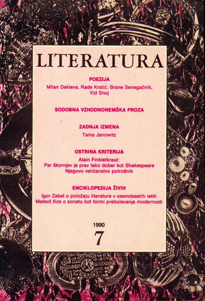 Literatura 7 Literatura 7