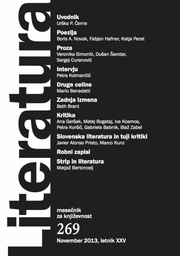 Literatura 269 Literatura 269