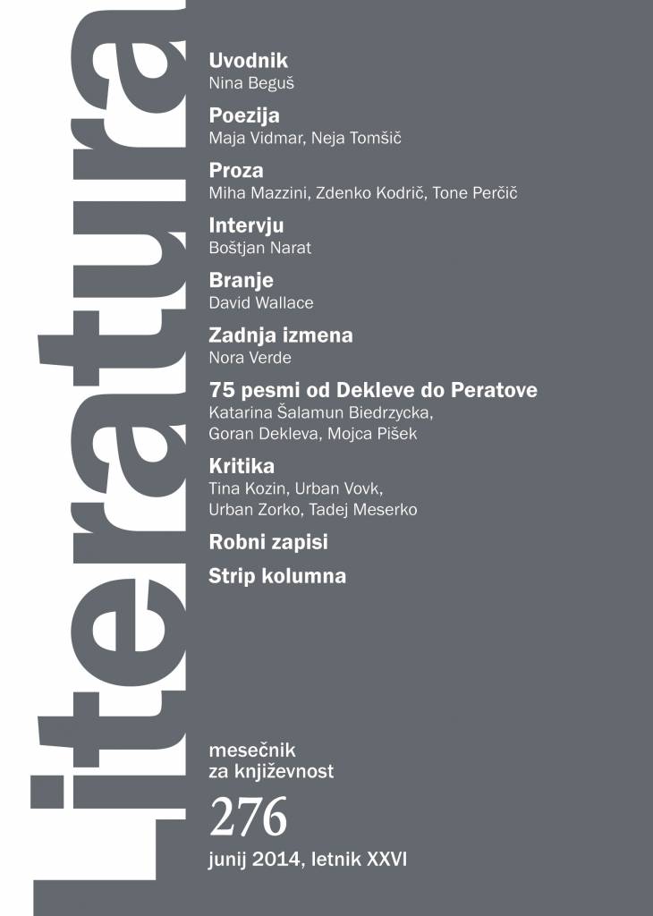 Literatura 276 Literatura 276