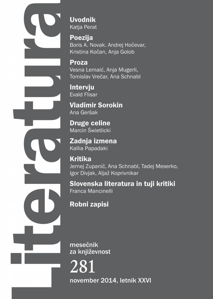 Literatura 281 Literatura 281