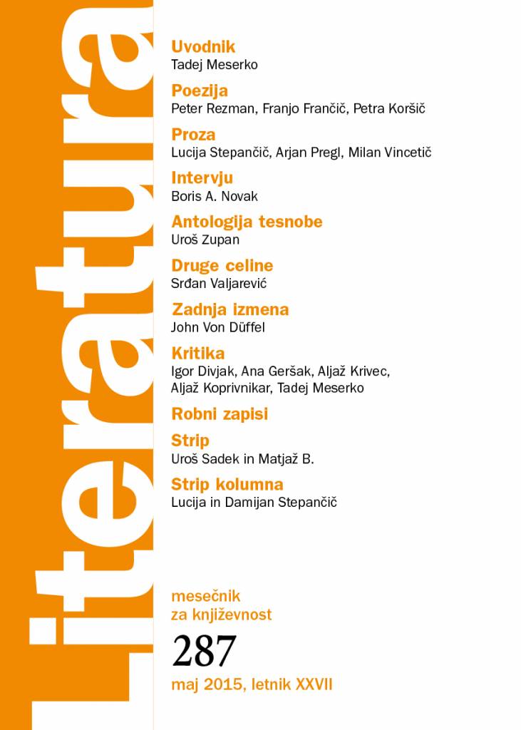 Literatura 287 Literatura 287
