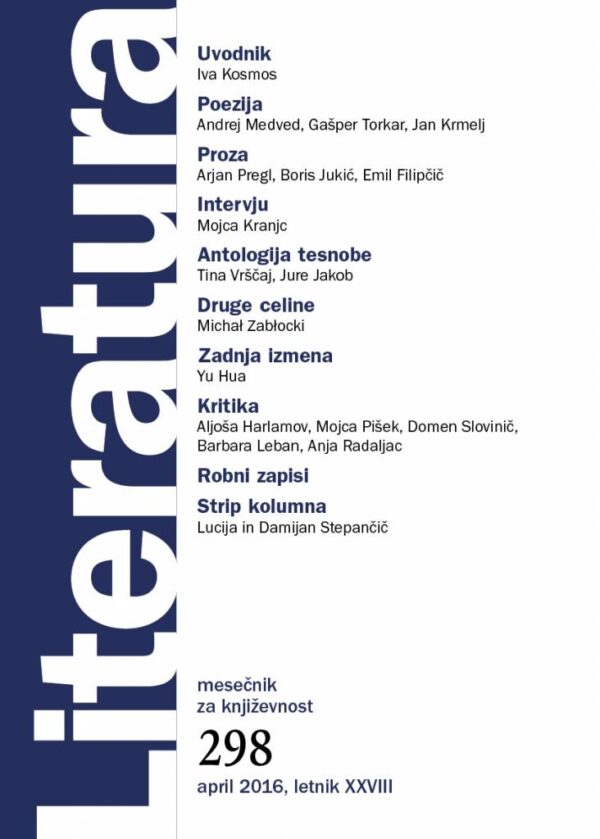Literatura 298 Literatura 298