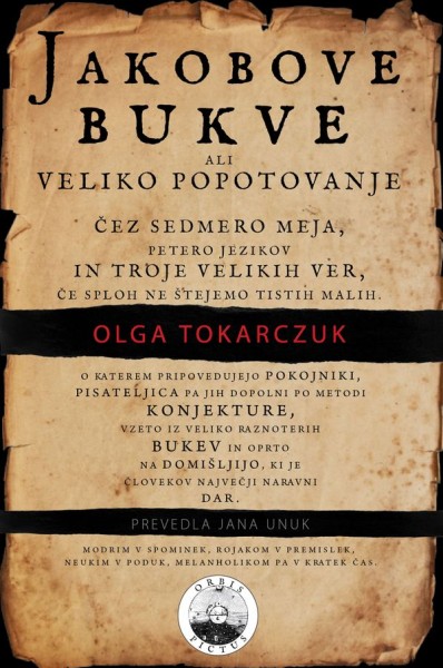 Olga Tokarczuk, Jakobove bukve Olga Tokarczuk, Jakobove bukve