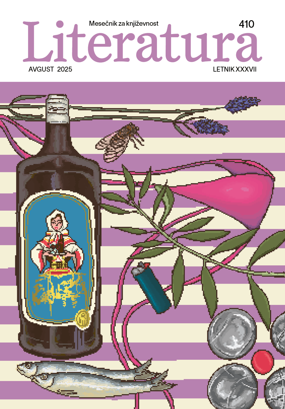 literatura 410 ovitek Literatura 410