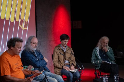 Andrej Blatnik, Uroš Zupan, Jure Jakob, Tone Škrjanec