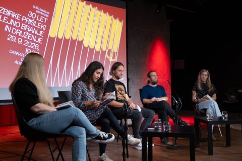 Veronika Šoster, Ana Svetel, Blaž Iršič, Jernej Županič in Teja Močnik