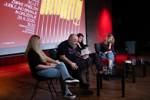 Veronika Šoster, Dejan Koban, Helena Zemljič in Liu Zakrajšek